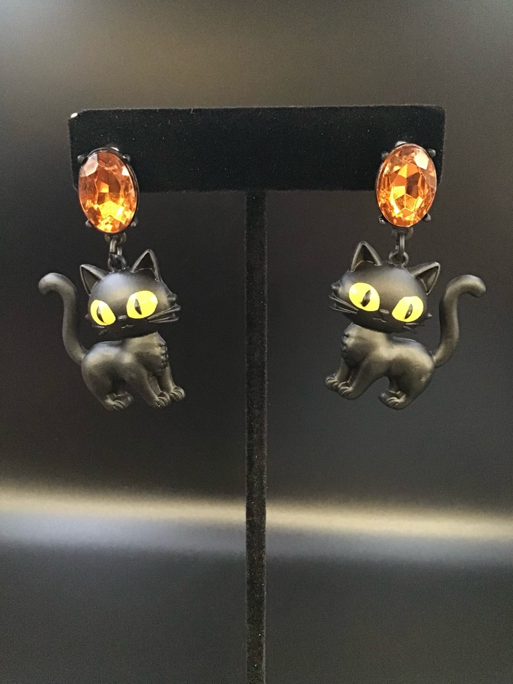 Black Cats 2 Earrings
